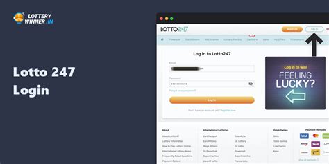 lotto 247.com login